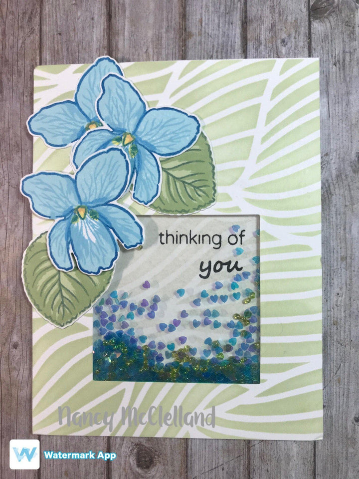 Altenew Build-A-Flower Set Build-A-Flower: Sweet Violet Layering Stamp & Die Set