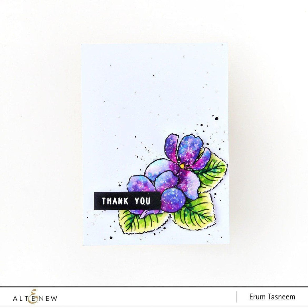 Altenew Build-A-Flower Set Build-A-Flower: Sweet Violet Layering Stamp & Die Set