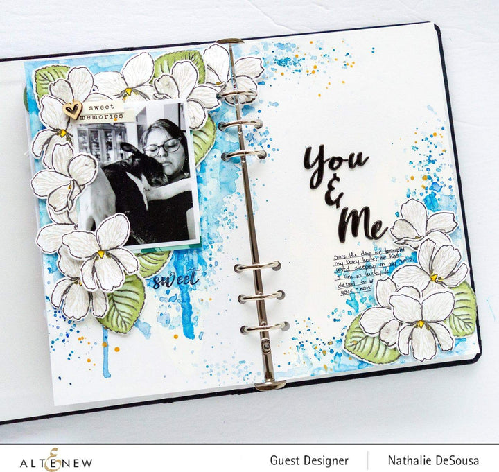 Altenew Build-A-Flower Set Build-A-Flower: Sweet Violet Layering Stamp & Die Set