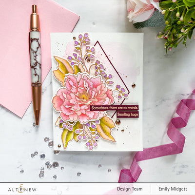 Altenew | Card Making, Scrapbooking & Paper-Crafting Supplies! Build-A-Flower Set Build-A-Flower: Tree Peony Layering Stamp & Die Set