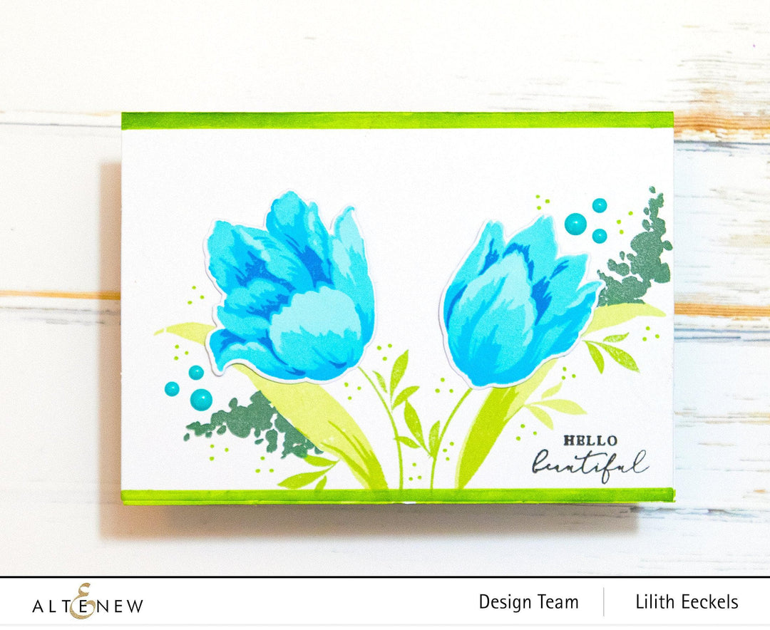 Altenew Build-A-Flower Set Build-A-Flower: Triumph Tulip Layering Stamp & Die Set