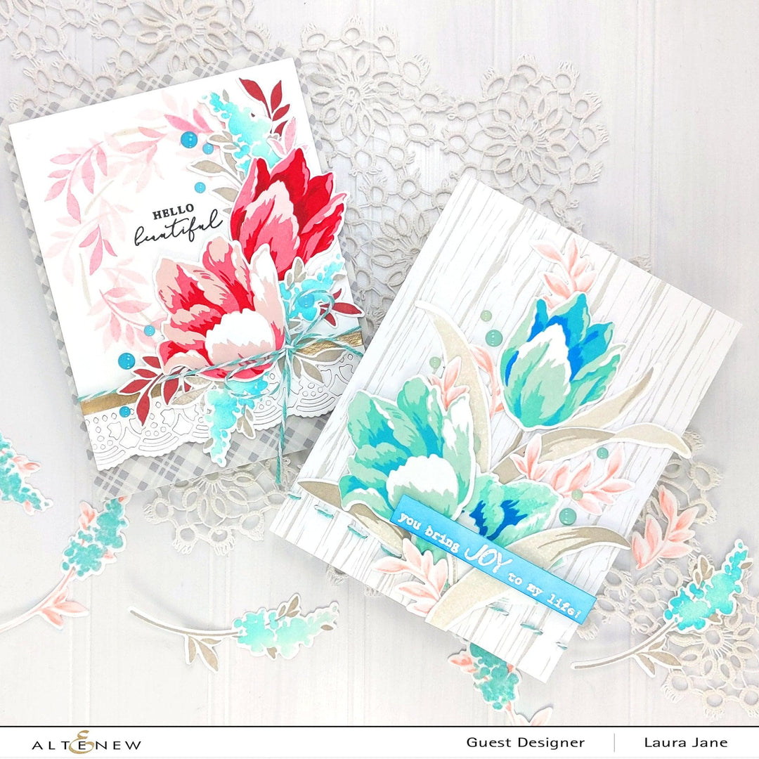 Altenew Build-A-Flower Set Build-A-Flower: Triumph Tulip Layering Stamp & Die Set