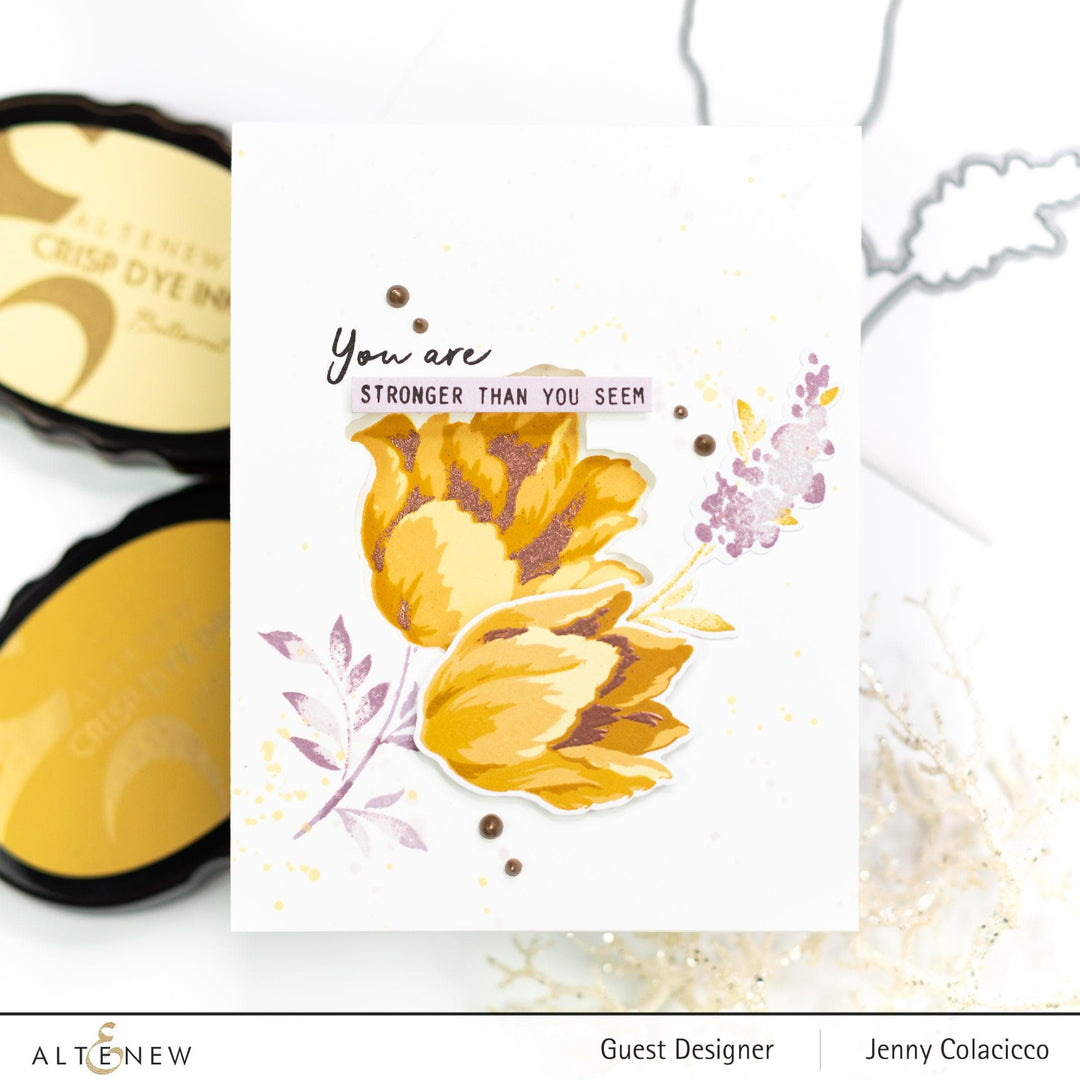 Altenew Build-A-Flower Set Build-A-Flower: Triumph Tulip Layering Stamp & Die Set