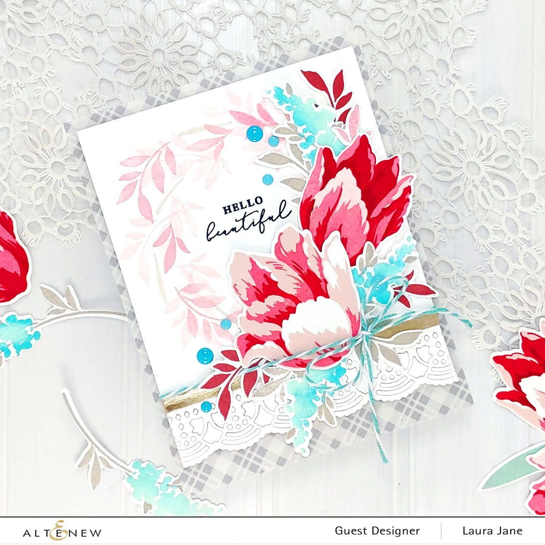 Altenew Build-A-Flower Set Build-A-Flower: Triumph Tulip Layering Stamp & Die Set