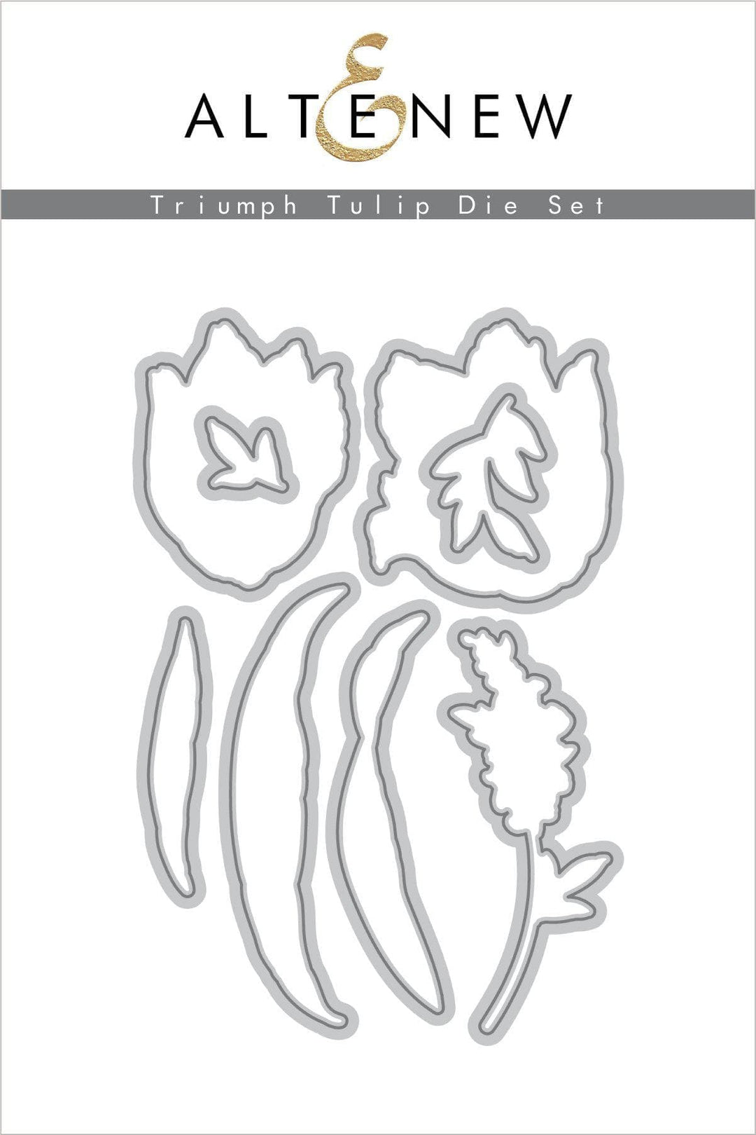Altenew Build-A-Flower Set Build-A-Flower: Triumph Tulip Layering Stamp & Die Set