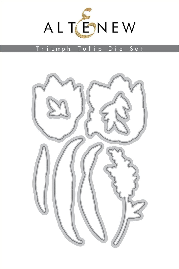 Altenew Build-A-Flower Set Build-A-Flower: Triumph Tulip Layering Stamp & Die Set