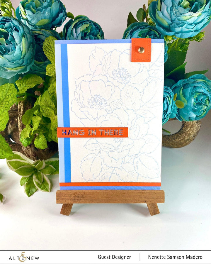 Altenew Build-A-Flower Set Build-A-Flower: Wild Rose Layering Stamp & Die Set