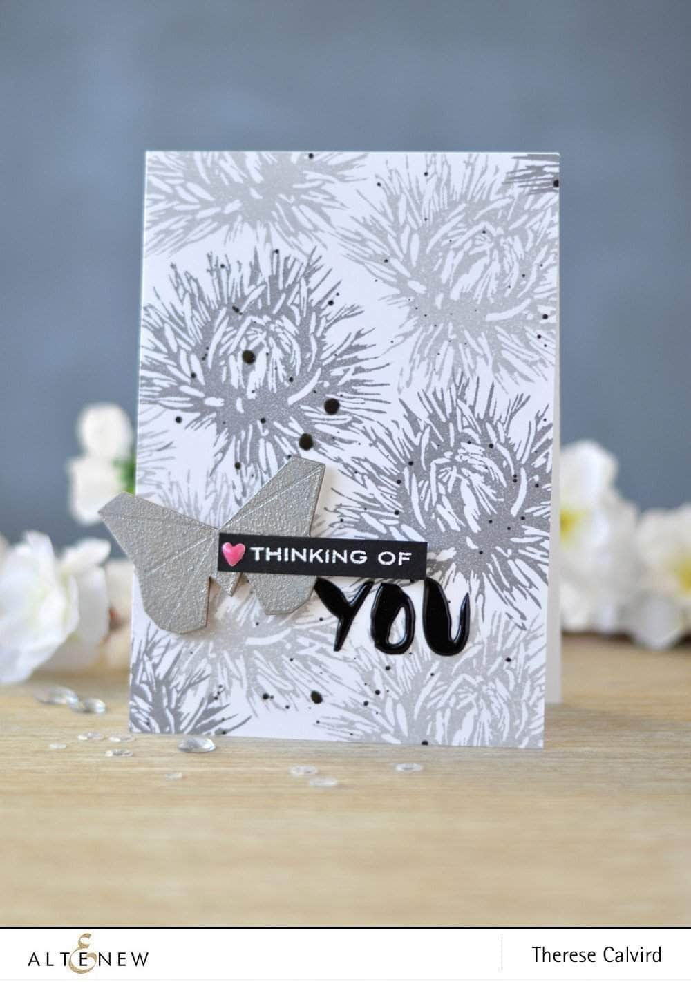 Altenew Build-A-Flower Set Z - Build-A-Flower: Aster Layering Stamp & Die Set