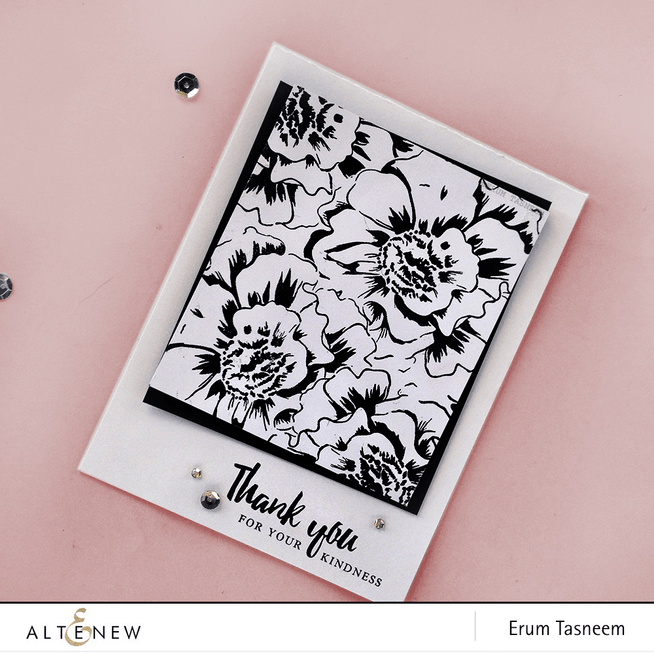Altenew Build-A-Flower Set Build-A-Flower: Camellia Layering Stamp & Die Set