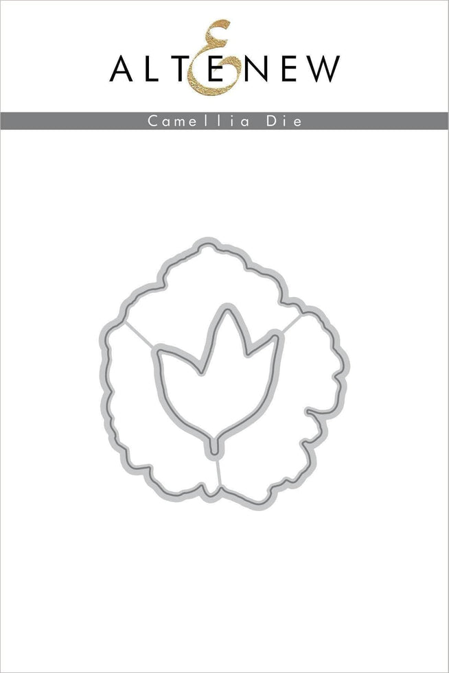 Altenew Build-A-Flower Set Build-A-Flower: Camellia Layering Stamp & Die Set