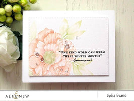 Altenew Build-A-Flower Set Build-A-Flower: Camellia Layering Stamp & Die Set & Ink Bundle