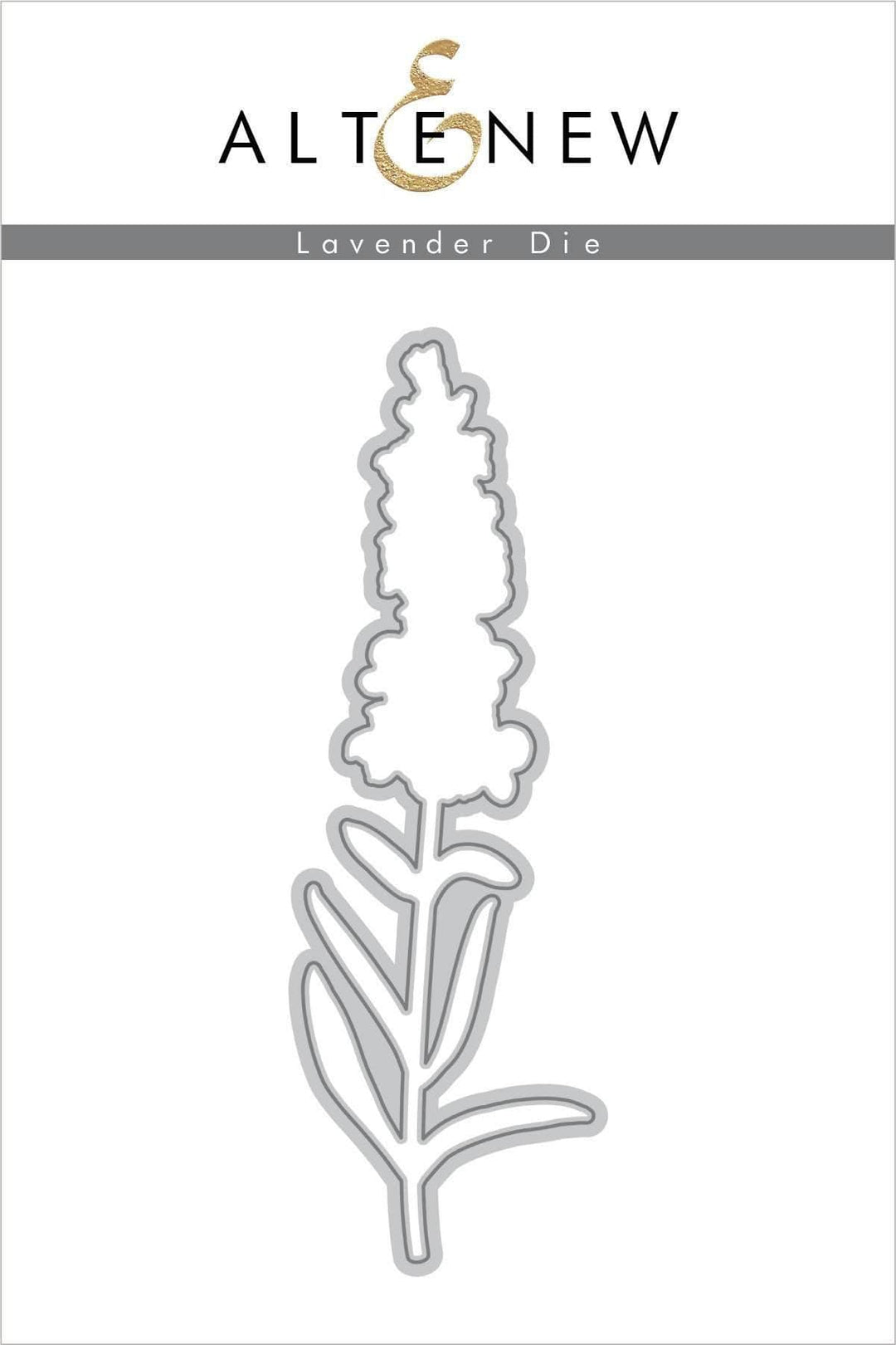 Altenew Build-A-Flower Set Z - Build-A-Flower: Lavender Layering Stamp & Die Set