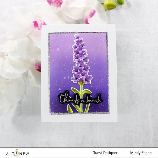 Altenew Build-A-Flower Set Z - Build-A-Flower: Lavender Layering Stamp & Die Set