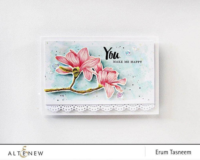 Altenew Build-A-Flower Set Z - Build-A-Flower: Magnolia Layering Stamp & Die Set