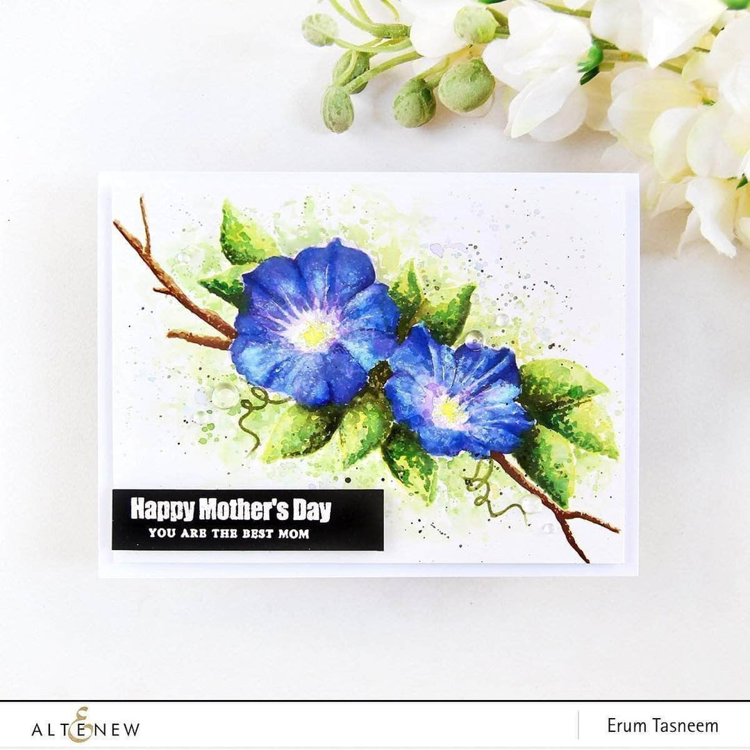 Altenew Build-A-Flower Set Z - Build-A-Flower: Morning Glory Layering Stamp & Die Set
