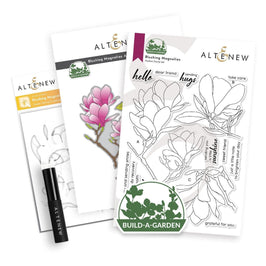 Altenew Build-A-Garden Bundle Build-A-Garden: Blushing Magnolias & Add-on Die Bundle