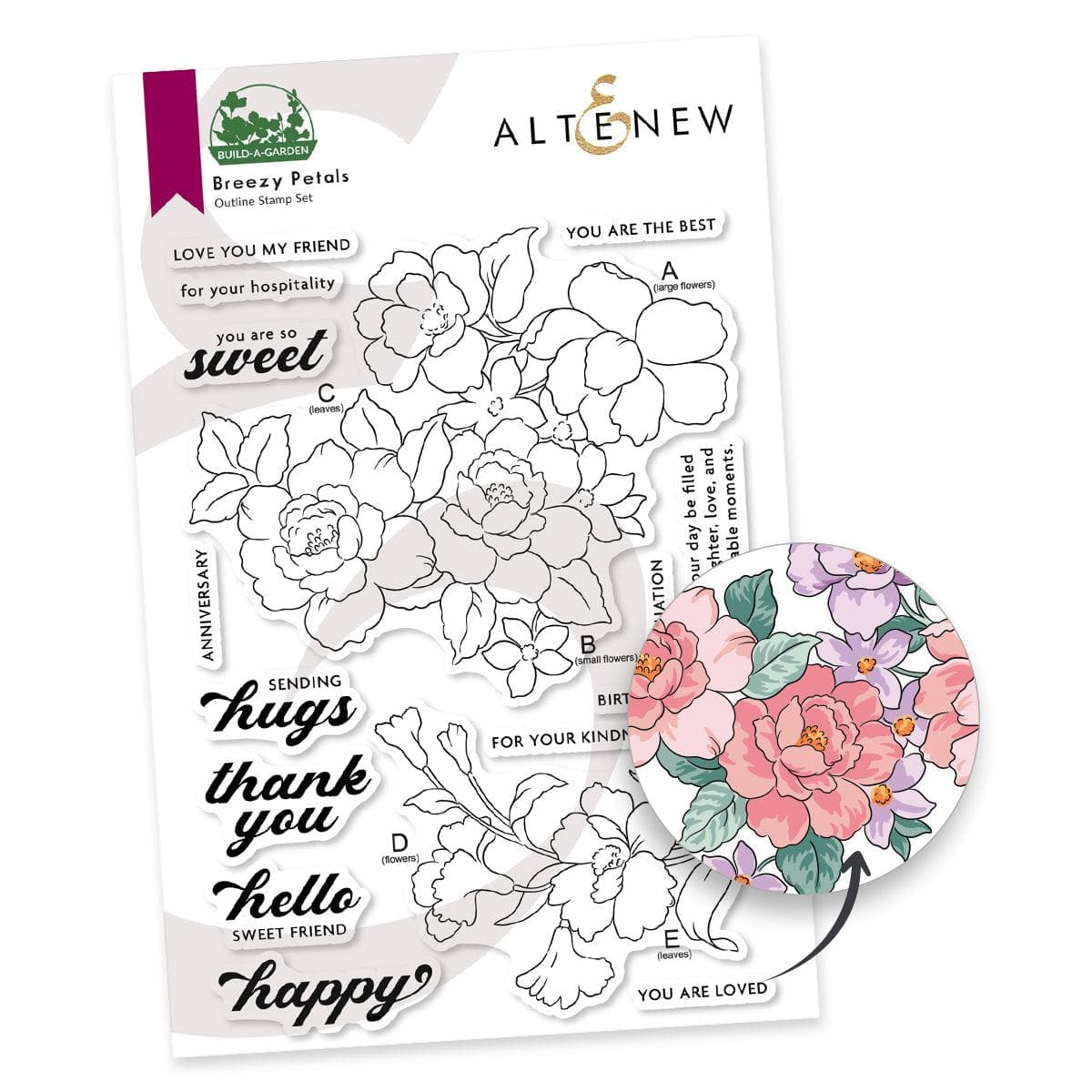 Build-A-Garden: Breezy Petals and Add-on Die Bundle