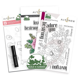 Build-A-Garden: Captivating Floral Swag & Add-on Die Bundle