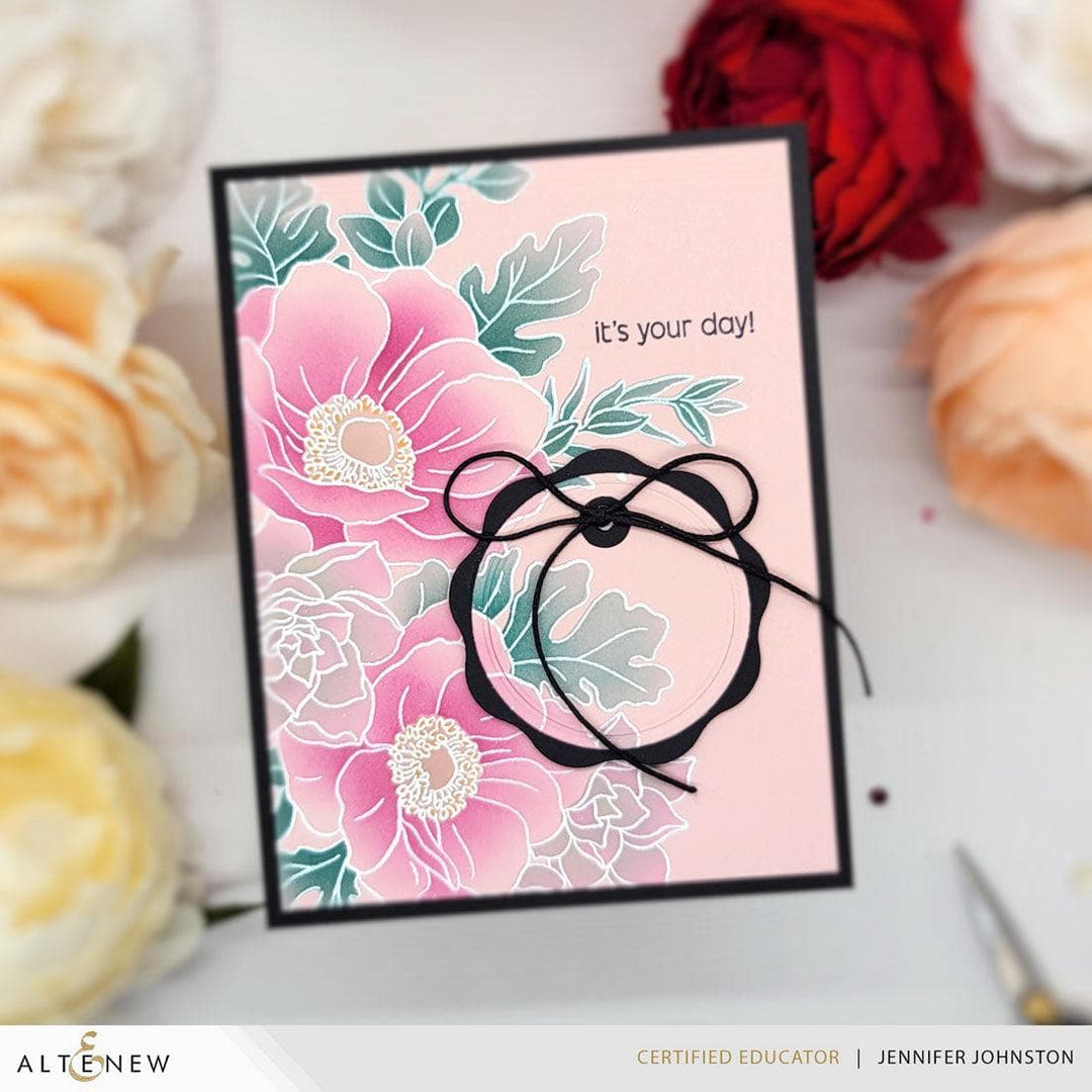 Build-A-Garden: Captivating Floral Swag & Add-on Die Bundle