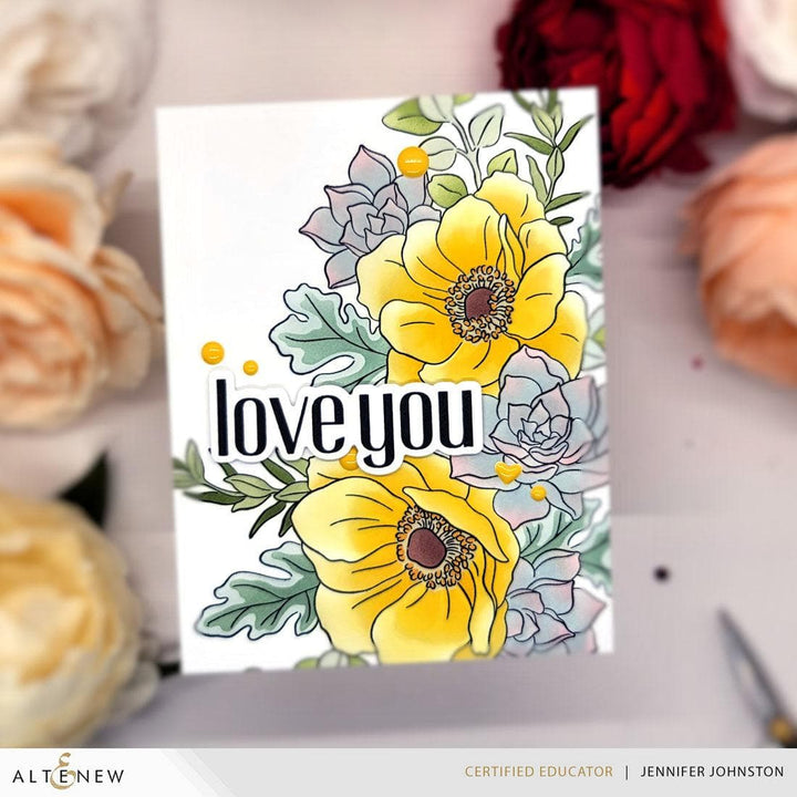 Build-A-Garden: Captivating Floral Swag & Add-on Die Bundle