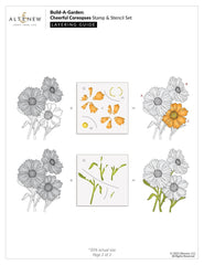 Altenew Build-A-Garden Bundle Build-A-Garden: Cheerful Coreopses & Add-on Die Bundle