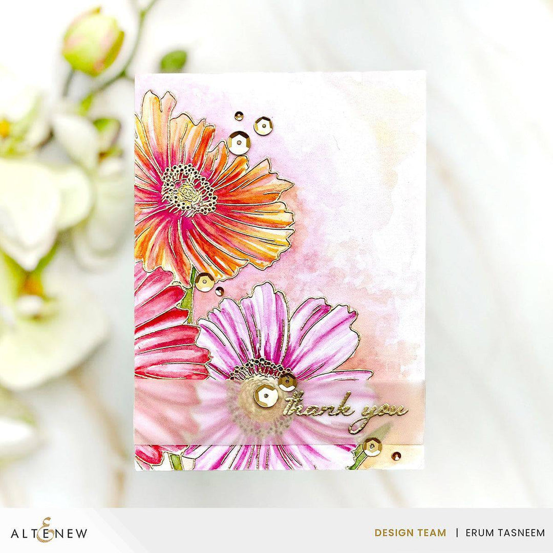 Altenew Build-A-Garden Bundle Build-A-Garden: Cheerful Coreopses & Add-on Die Bundle