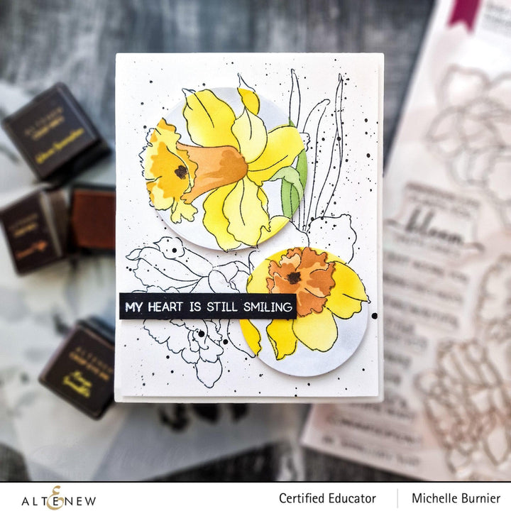 Altenew Build-A-Garden Bundle Build-A-Garden: Daffodil Delight & Add-on Die Bundle