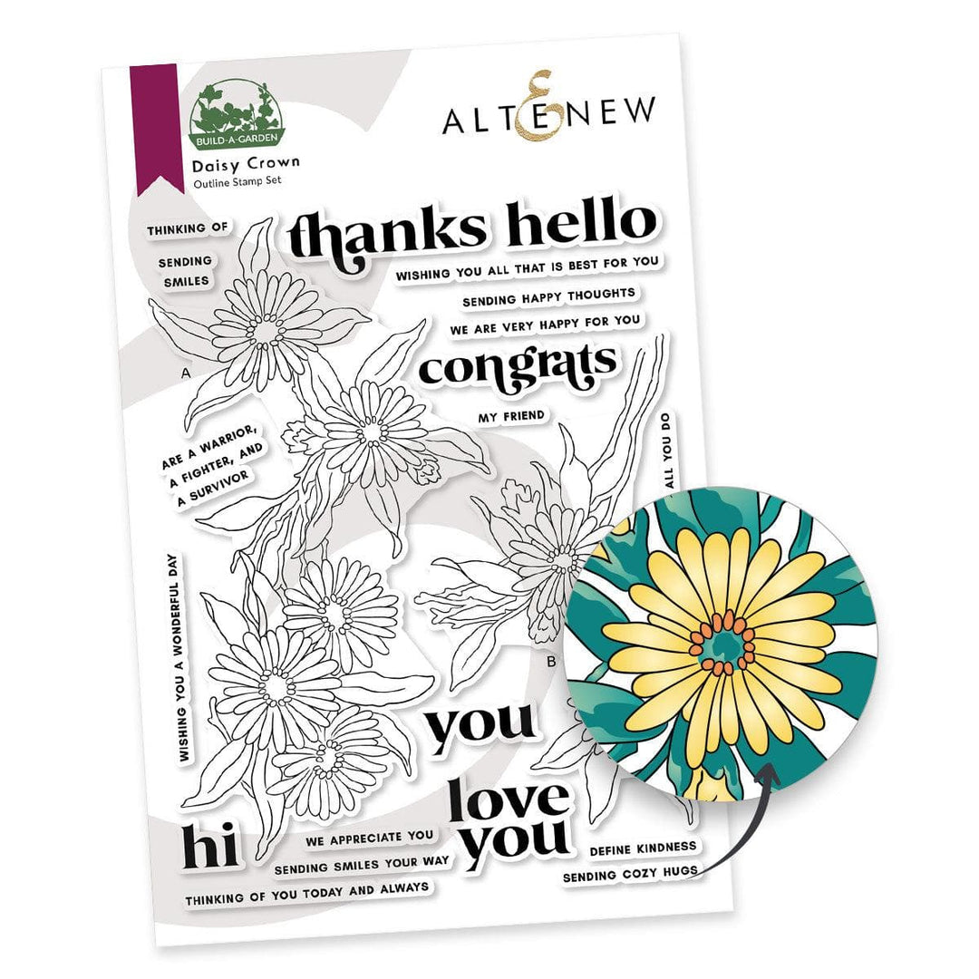 Build-A-Garden: Daisy Crown & Add-on Die Bundle