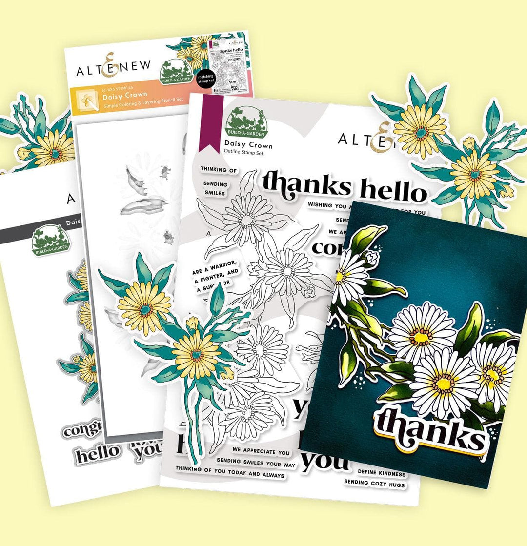 Build-A-Garden: Daisy Crown & Add-on Die Bundle