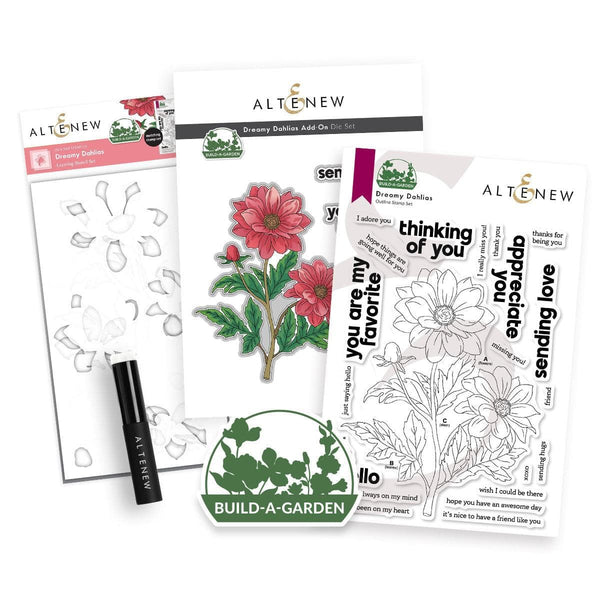 Build-A-Garden: Dreamy Dahlias and Add-on Die Bundle