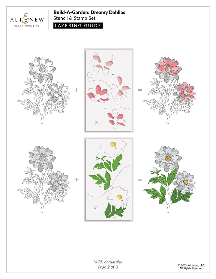 Build-A-Garden: Dreamy Dahlias and Add-on Die Bundle