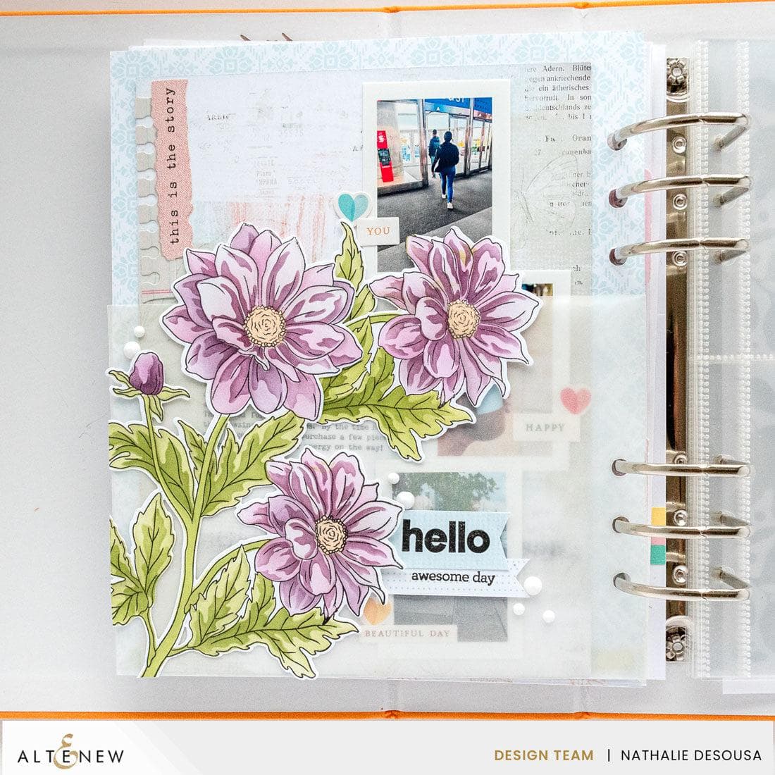 Build-A-Garden: Dreamy Dahlias and Add-on Die Bundle