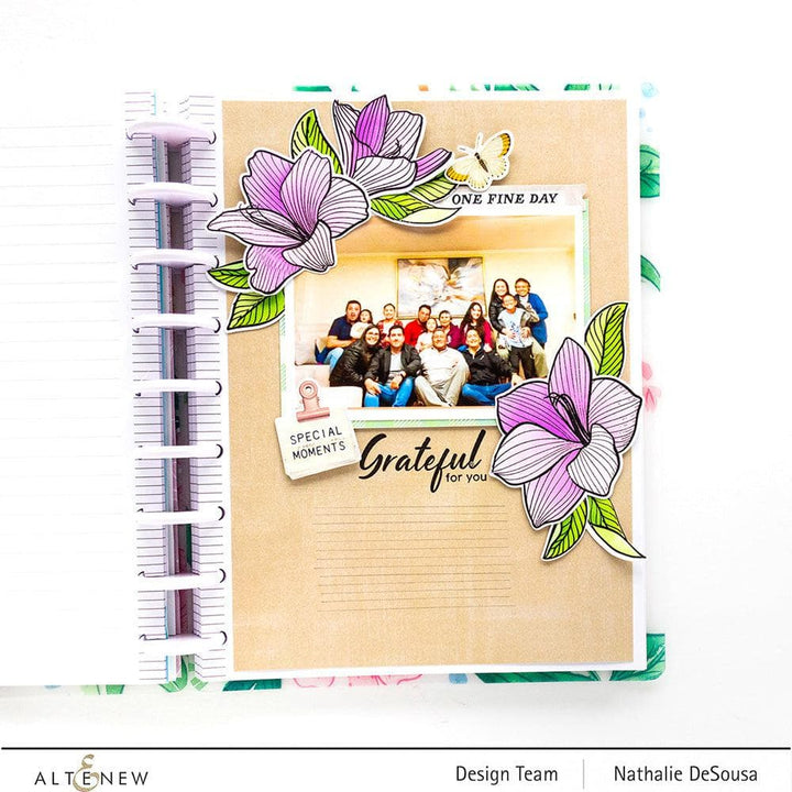 Altenew Build-A-Garden Bundle Build-A-Garden: Esplanade Flowers & Add-On Die Bundle