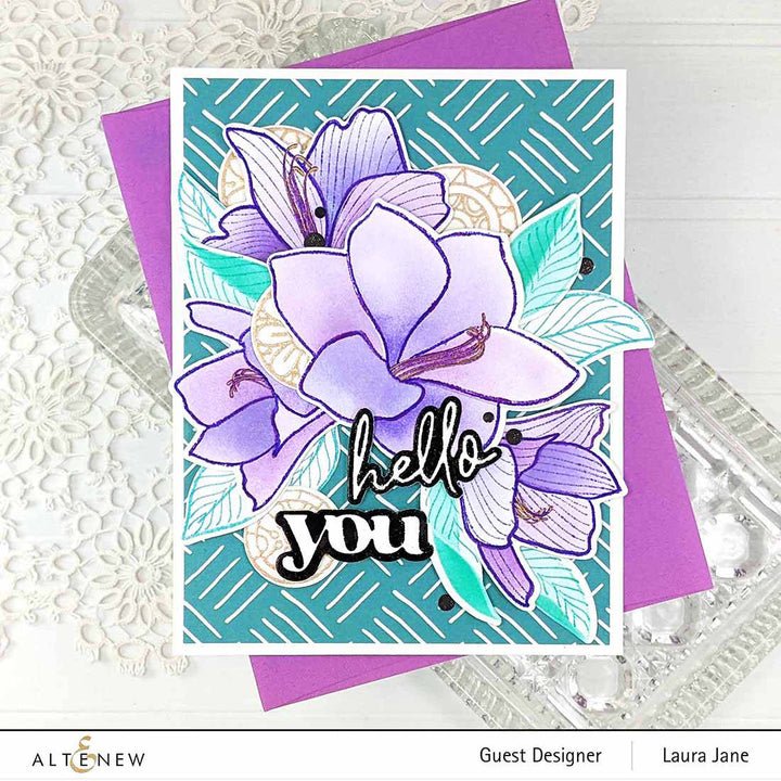 Altenew Build-A-Garden Bundle Build-A-Garden: Esplanade Flowers & Add-On Die Bundle