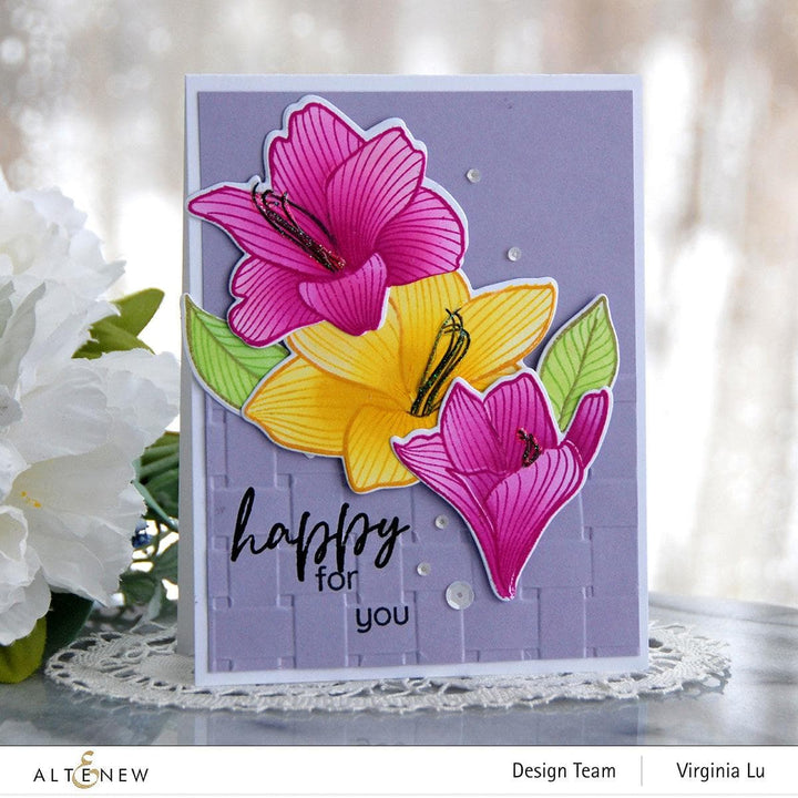 Altenew Build-A-Garden Bundle Build-A-Garden: Esplanade Flowers & Add-On Die Bundle