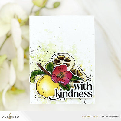 Build-A-Garden: Flowering Quince & Add-on Die Bundle