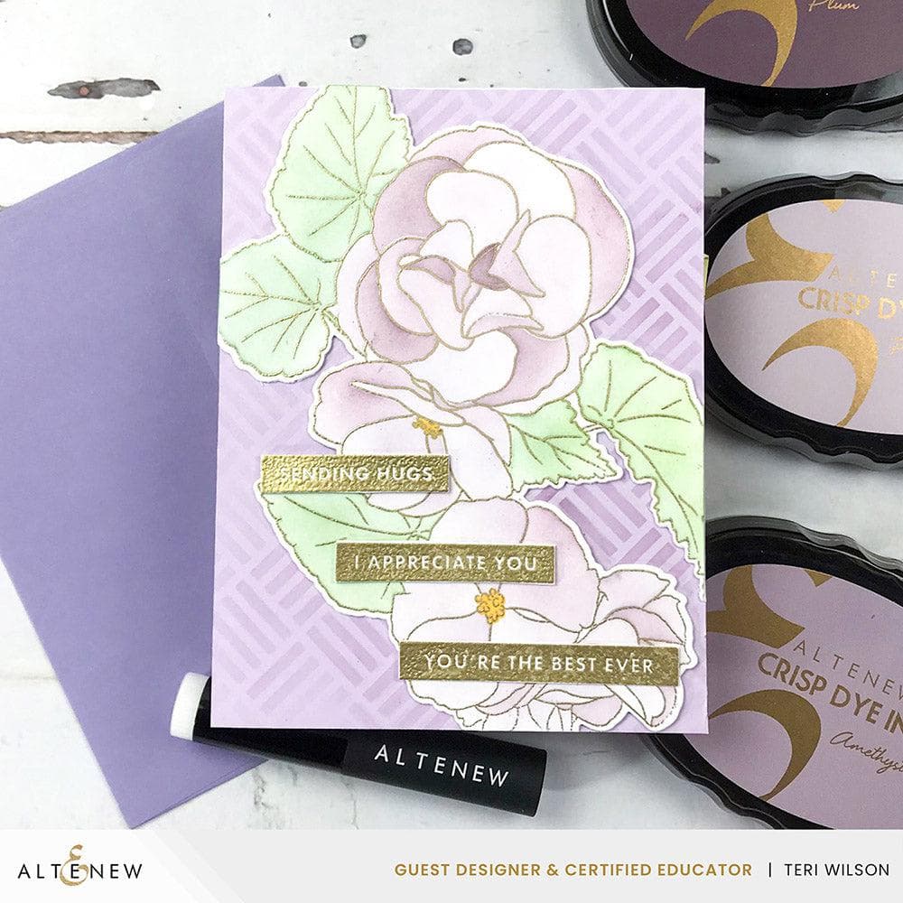 Altenew Build-A-Garden Bundle Build-A-Garden: Frilly Begonia & Add-on Die Bundle