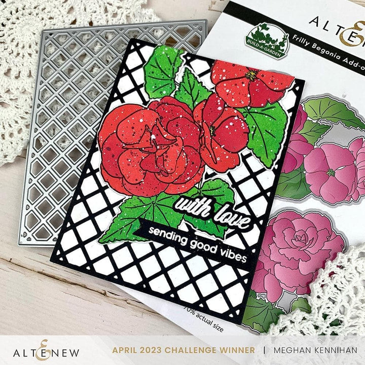 Altenew Build-A-Garden Bundle Build-A-Garden: Frilly Begonia & Add-on Die Bundle