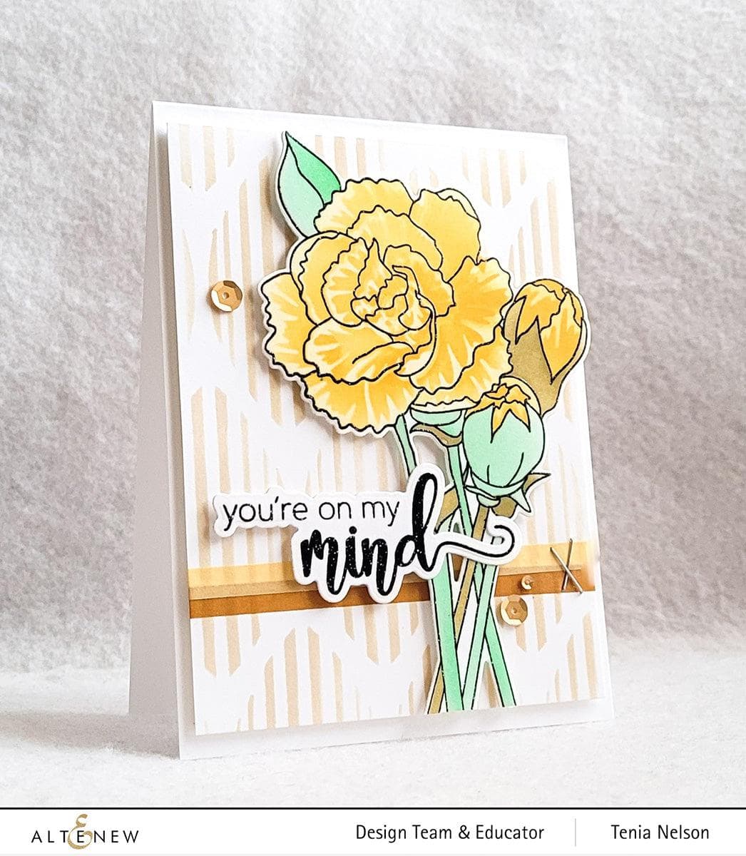 Altenew Build-A-Garden Bundle Build-A-Garden: Grand Carnations & Add-On Die Bundle