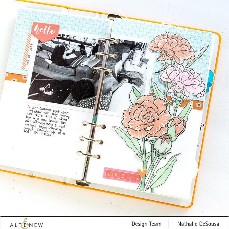 Altenew Build-A-Garden Bundle Build-A-Garden: Grand Carnations & Add-On Die Bundle