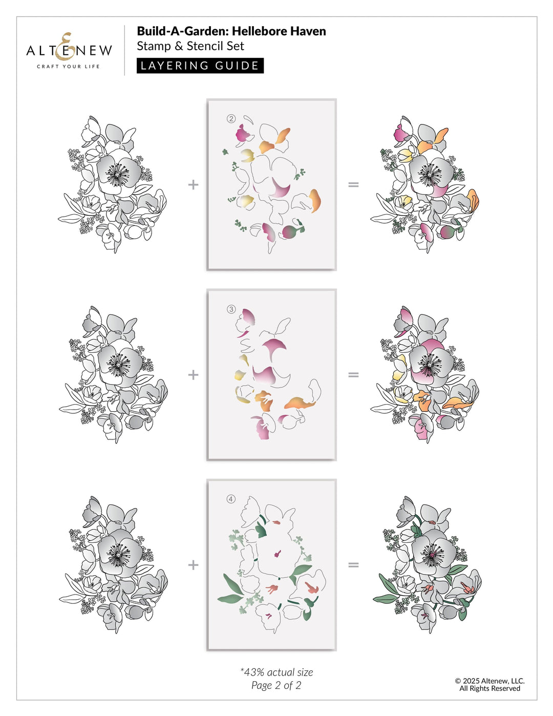 Build-A-Garden: Hellebore Haven & Add-on Embossing Folder Bundle