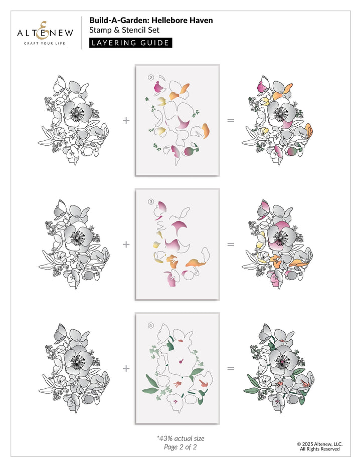 Build-A-Garden: Hellebore Haven & Add-on Embossing Folder Bundle