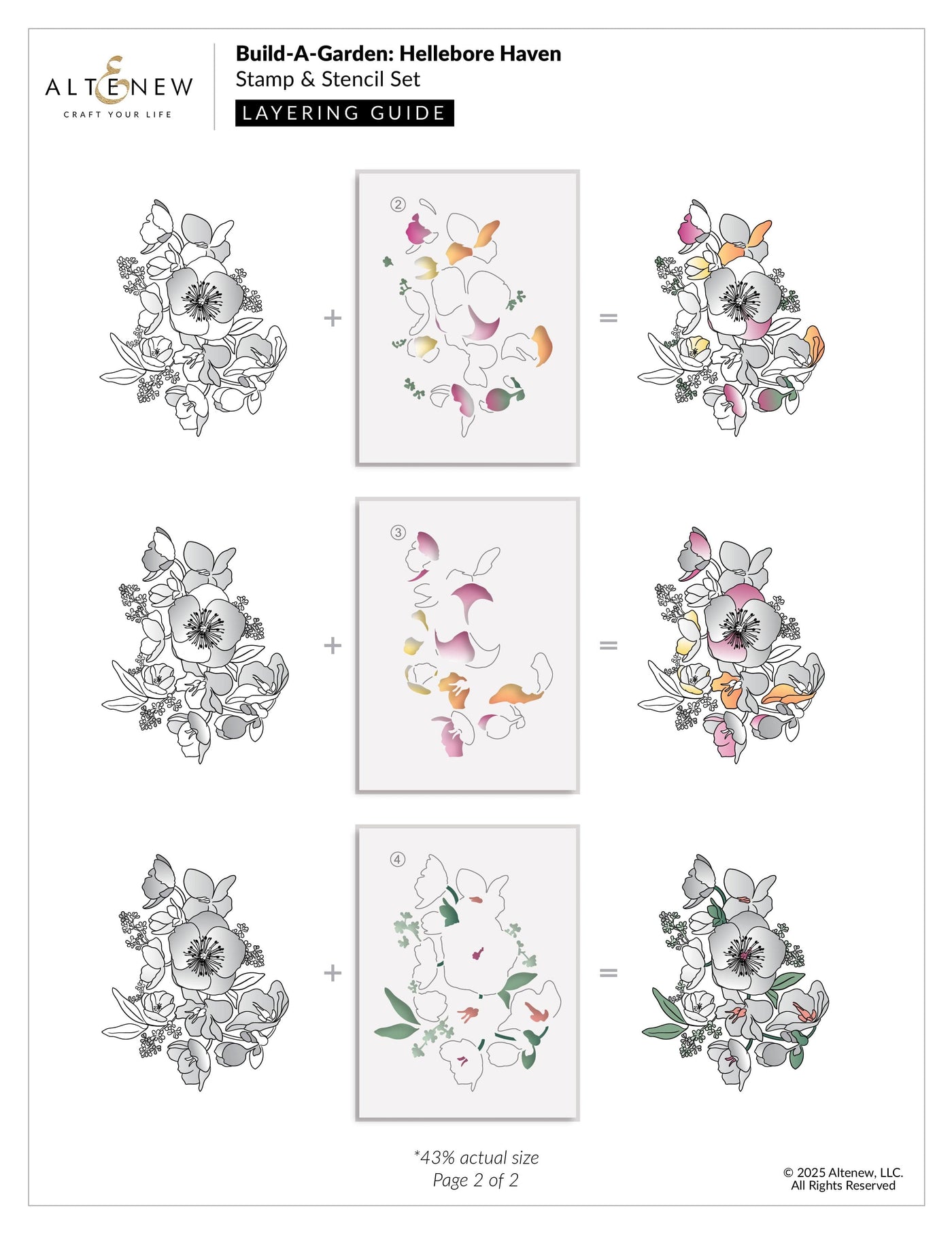 Build-A-Garden: Hellebore Haven & Add-on Embossing Folder Bundle