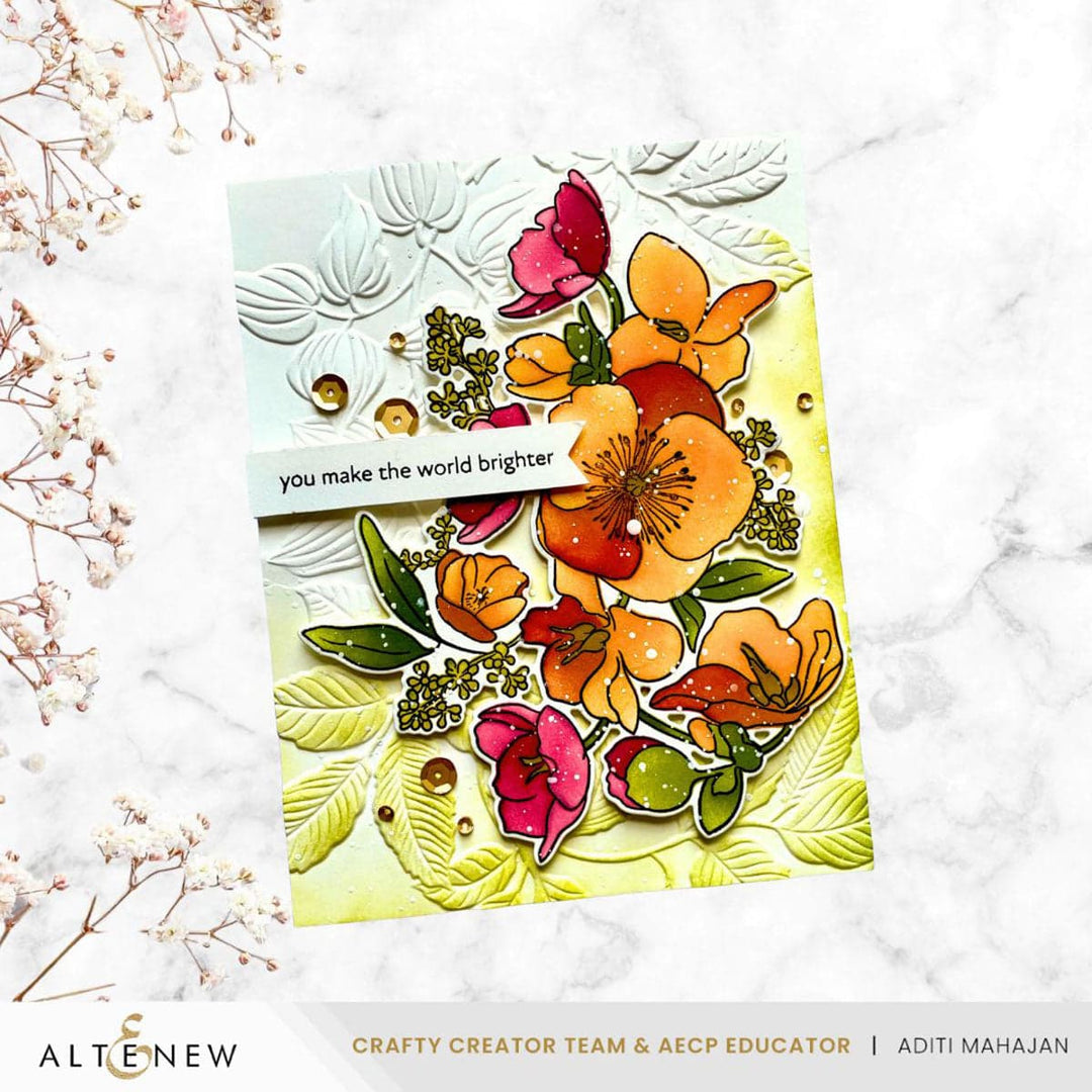 Build-A-Garden: Hellebore Haven & Add-on Embossing Folder Bundle