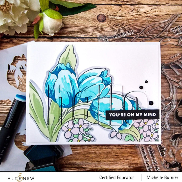 Altenew Build-A-Garden Bundle Build-A-Garden: Magnificent Branch & Tulips & Friends Add-on Die Bundle