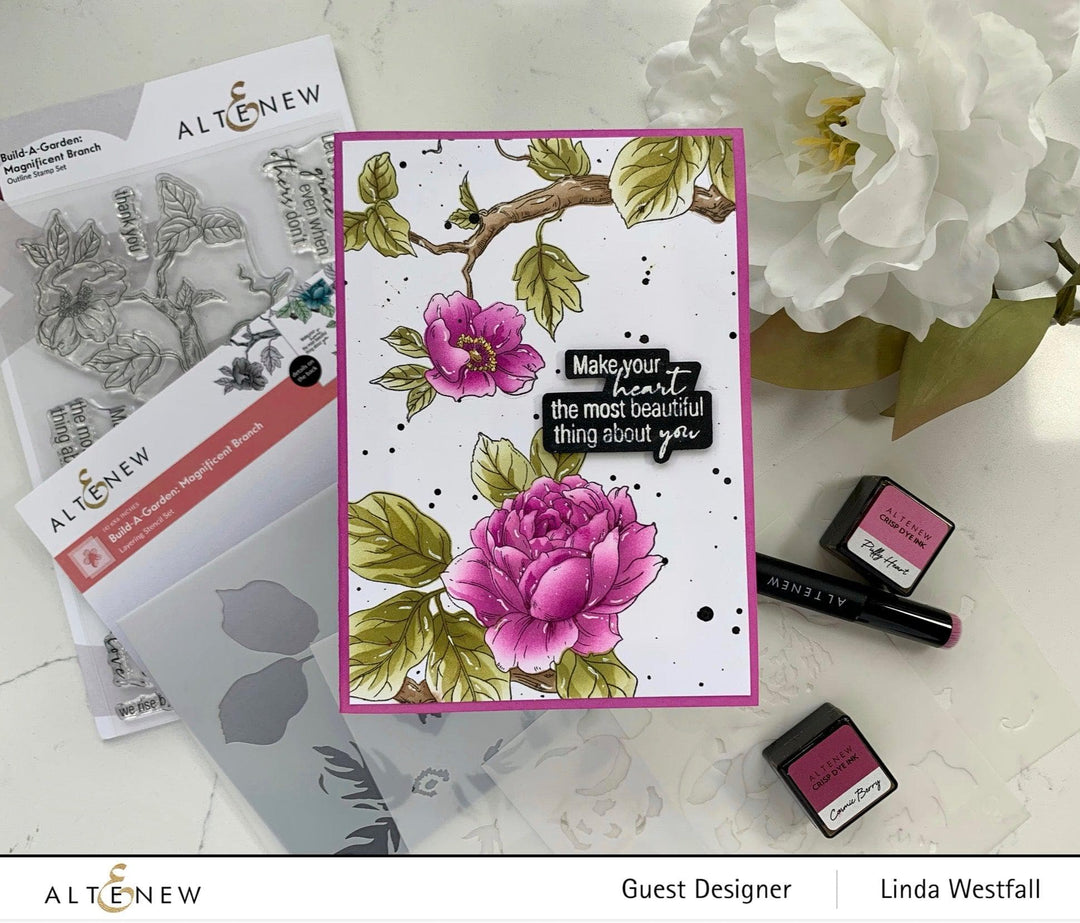 Altenew Build-A-Garden Bundle Build-A-Garden: Magnificent Branch & Tulips & Friends Add-on Die Bundle