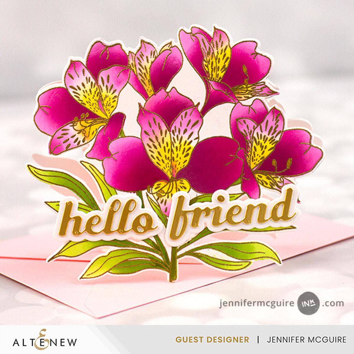 Build-A-Garden: Peruvian Lily & Add-On Die Bundle | Altenew