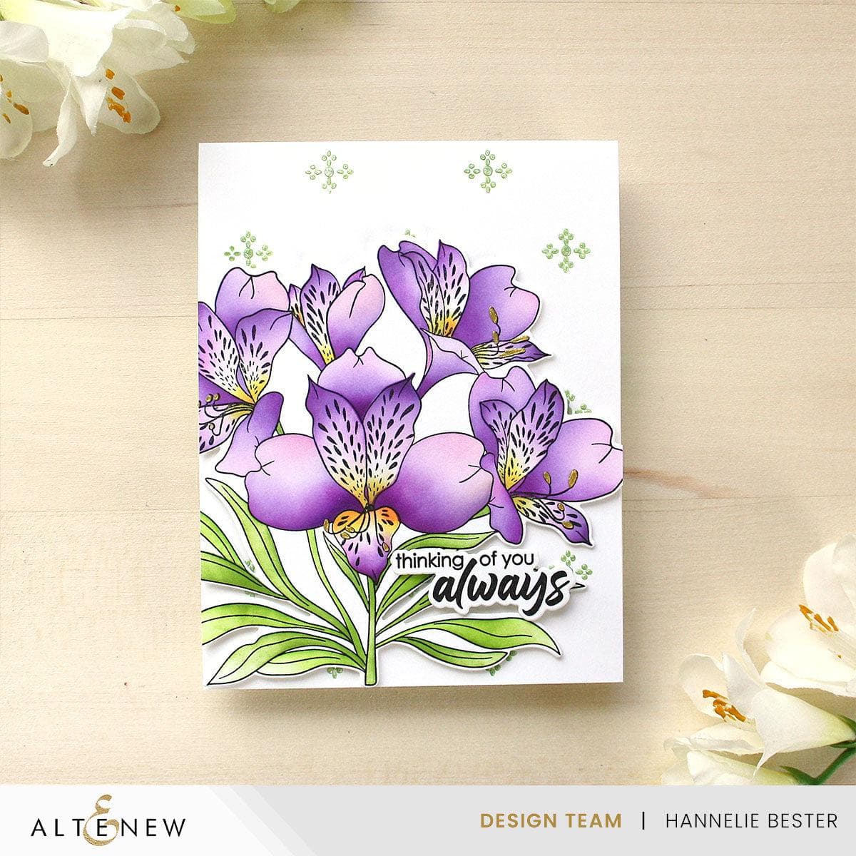 Build-A-Garden: Peruvian Lily & Add-On Die Bundle | Altenew