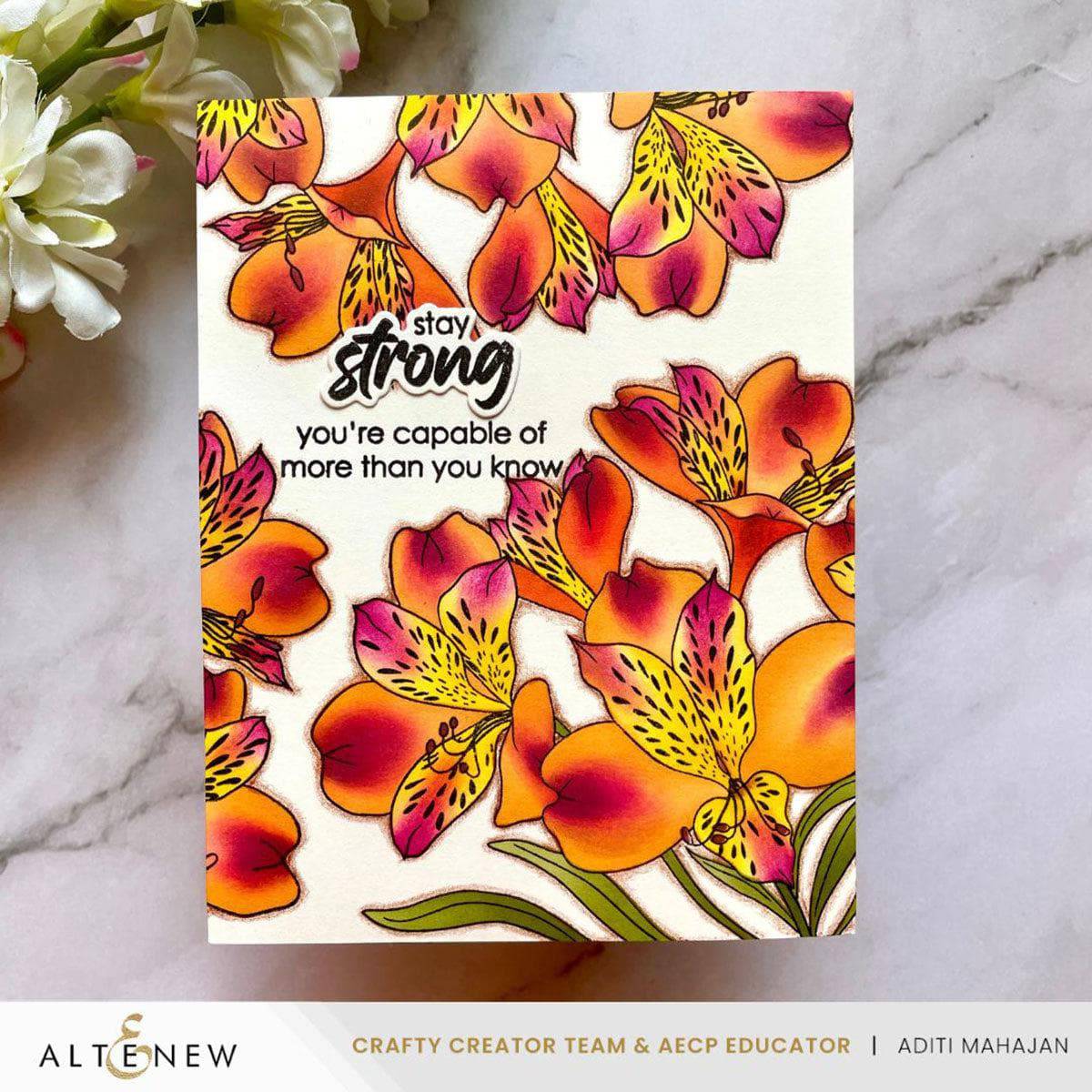 Build-A-Garden: Peruvian Lily & Add-On Die Bundle | Altenew