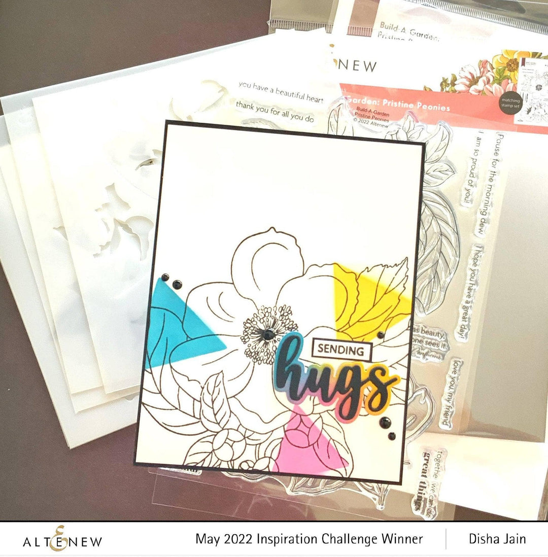 Altenew Build-A-Garden Bundle Build-A-Garden: Pristine Peonies & Add-On Die Bundle